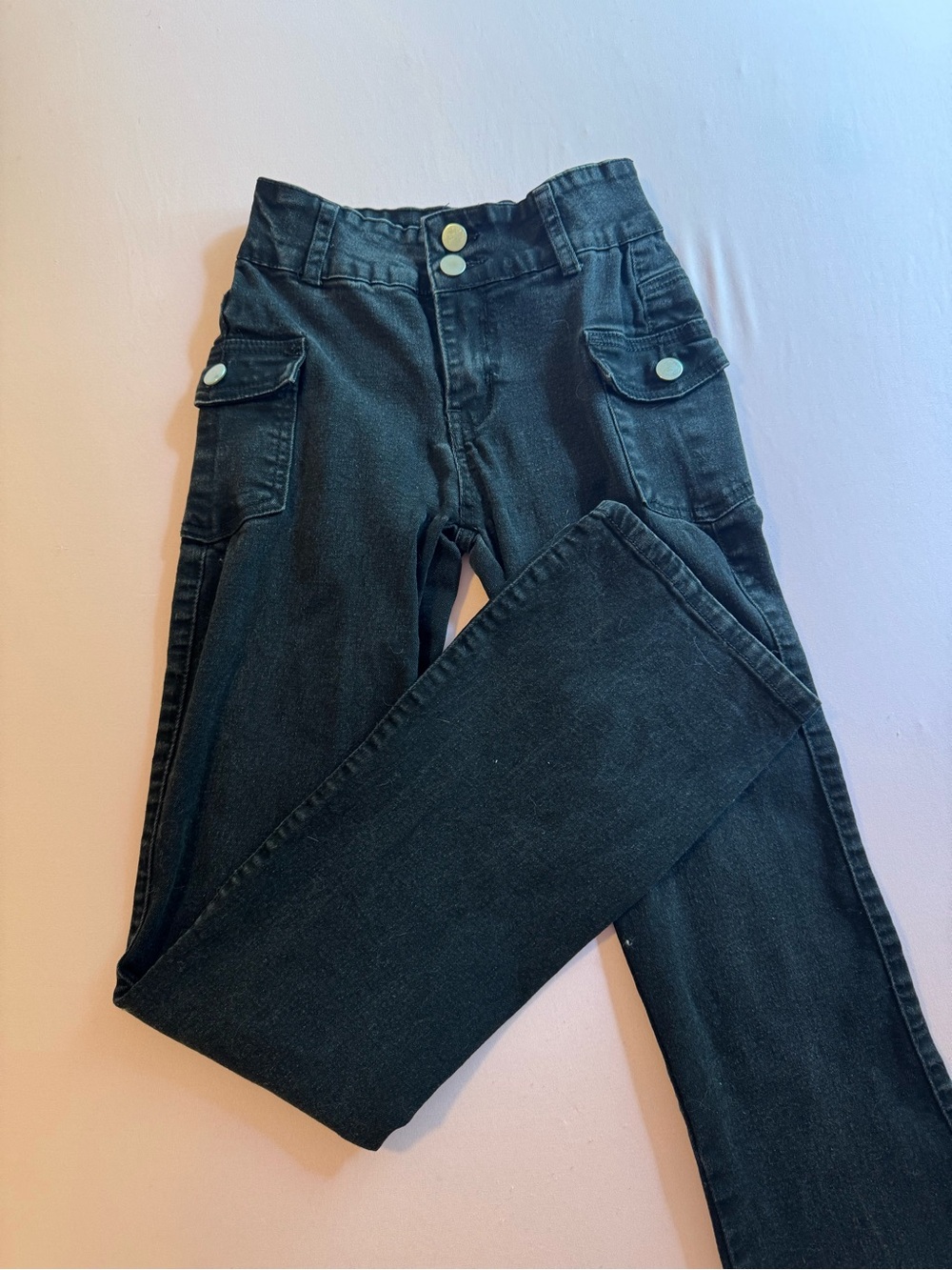 Women’s Black Cargo Jeans